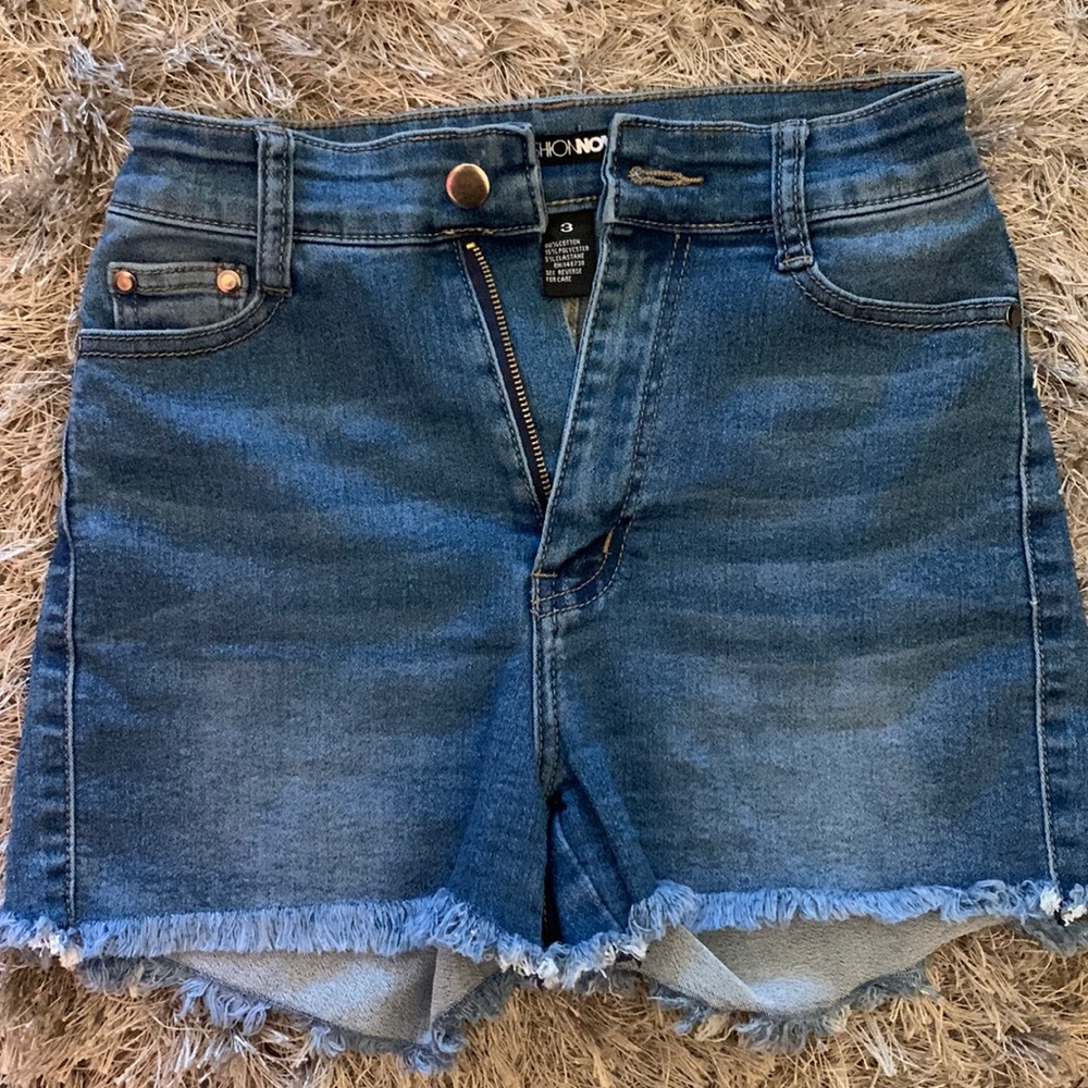 High waist booty shorts